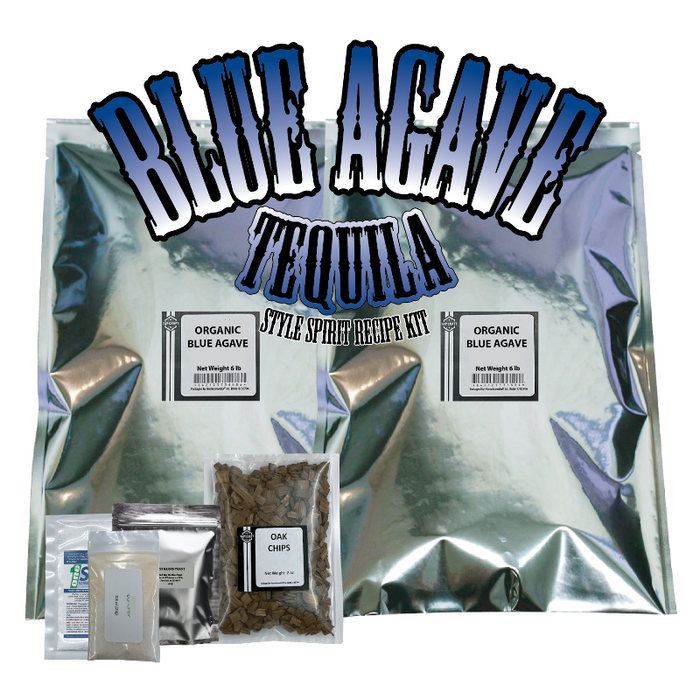 100% Blue Agave Tequila Style Recipe Kit – 5 Gallon Organic Agave