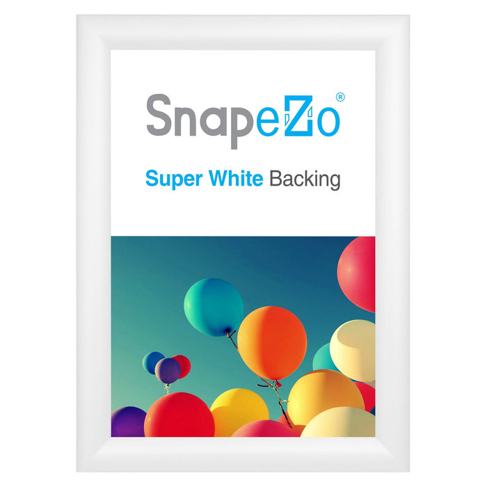 11x15 White SnapeZo® Snap Frame - 1.2" Profile