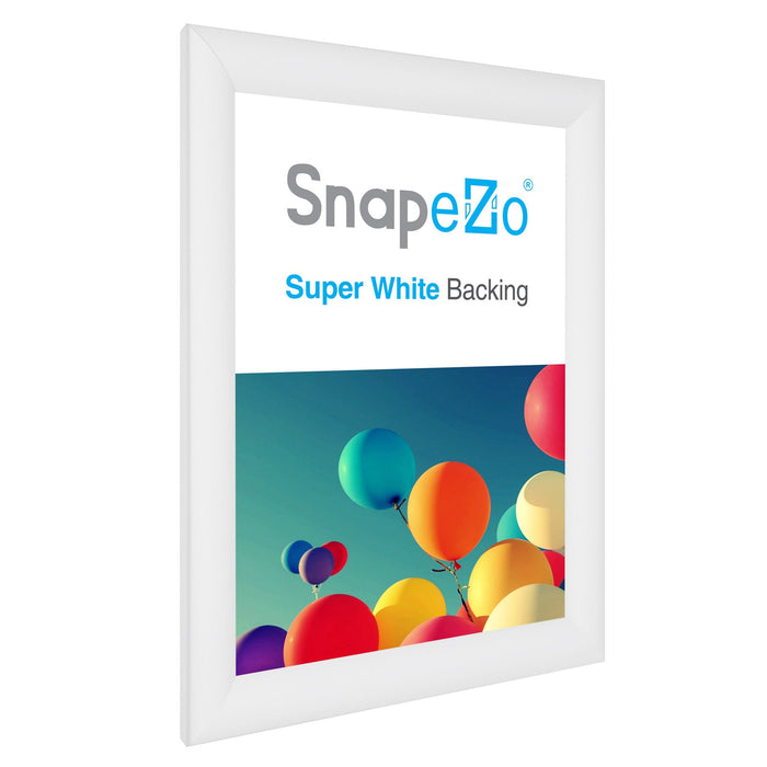 11x15 White SnapeZo® Snap Frame - 1.2" Profile