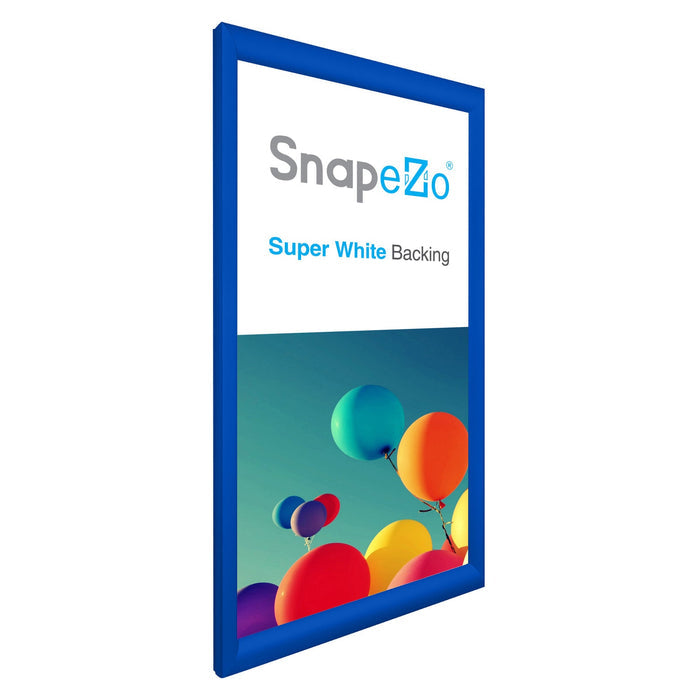 11x22 Blue SnapeZo® Snap Frame - 1.2" Profile