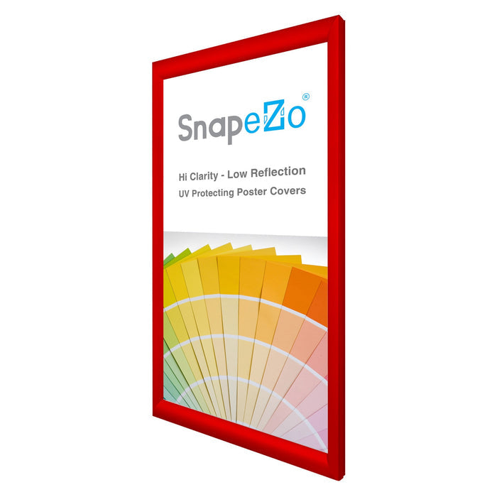 11x22 Red SnapeZo® Snap Frame - 1.2" Profile