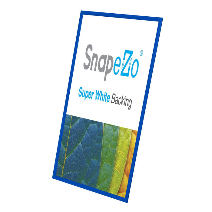 11x24 Blue SnapeZo® Snap Frame - 1.2 Inch Profile