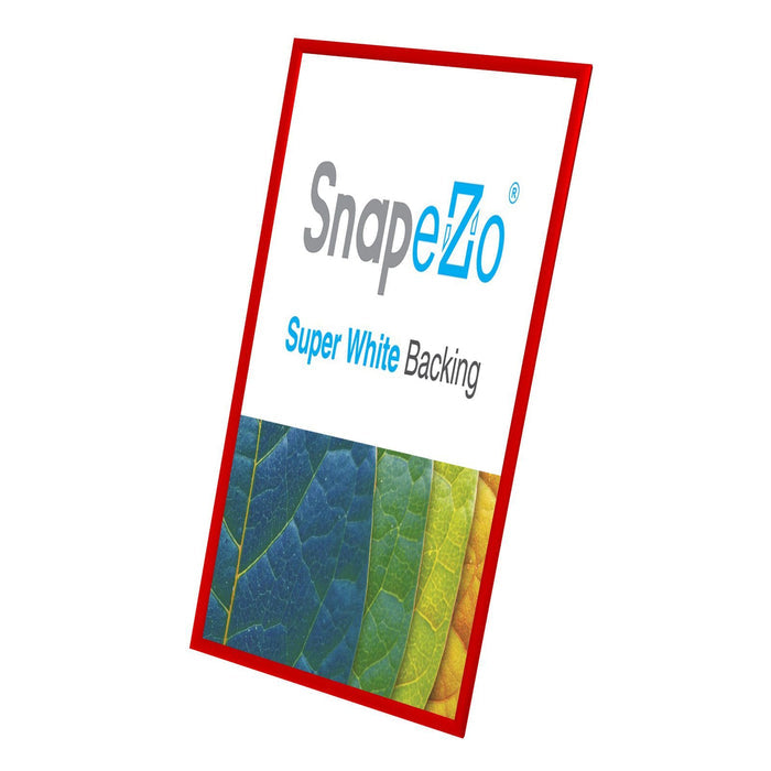 11x24 Red SnapeZo® Snap Frame - 1.2 Inch Profile