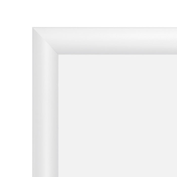 11x24 White SnapeZo® Snap Frame - 1.2 Inch Profile