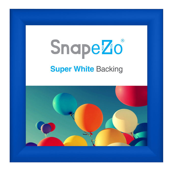 12x12 Blue SnapeZo® Snap Frame - 1.2" Profile