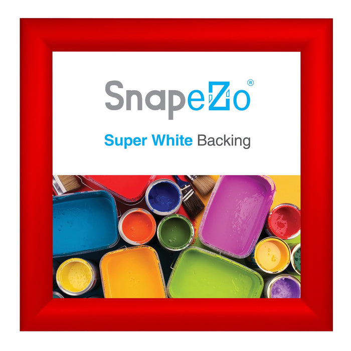 12x12 Red SnapeZo® Snap Frame - 1.2" Profile