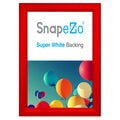 12x15 Red SnapeZo® Snap Frame - 1.2" Profile