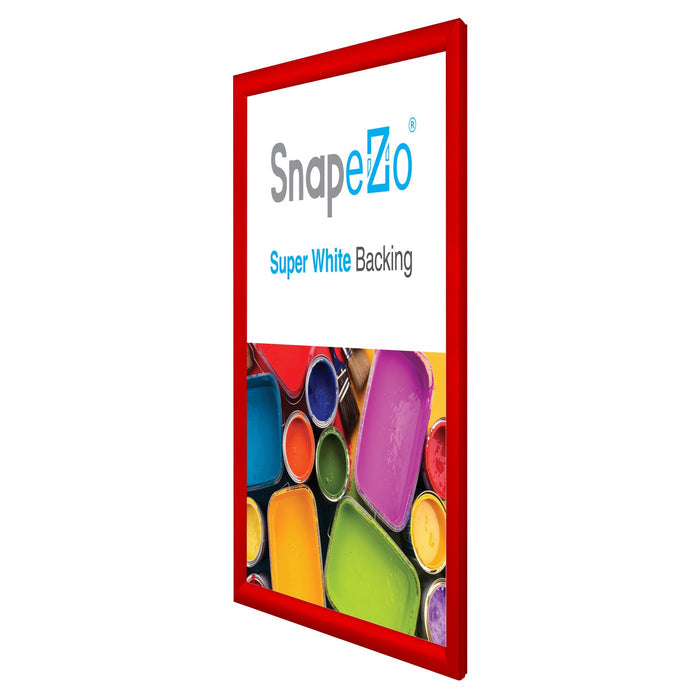12x16 Red SnapeZo® Snap Frame - 1.2" Profile