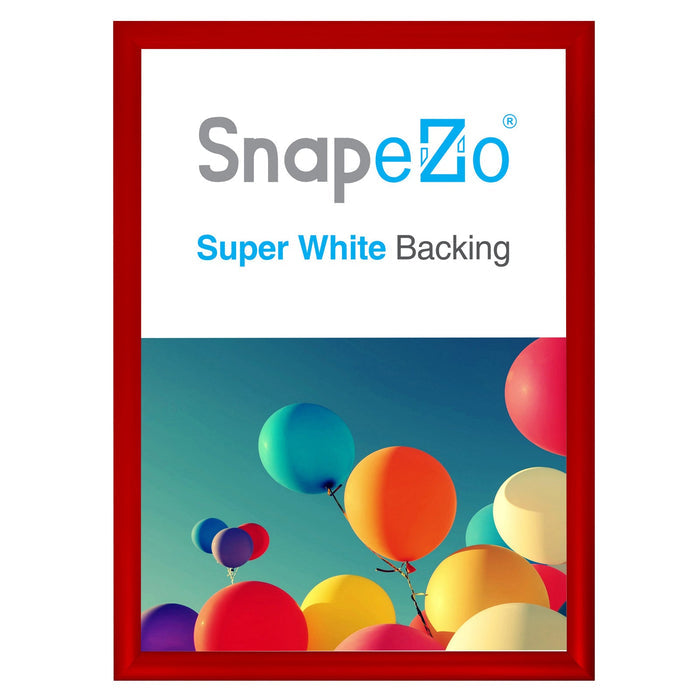 12x17 Red SnapeZo® Snap Frame - 1.2" Profile