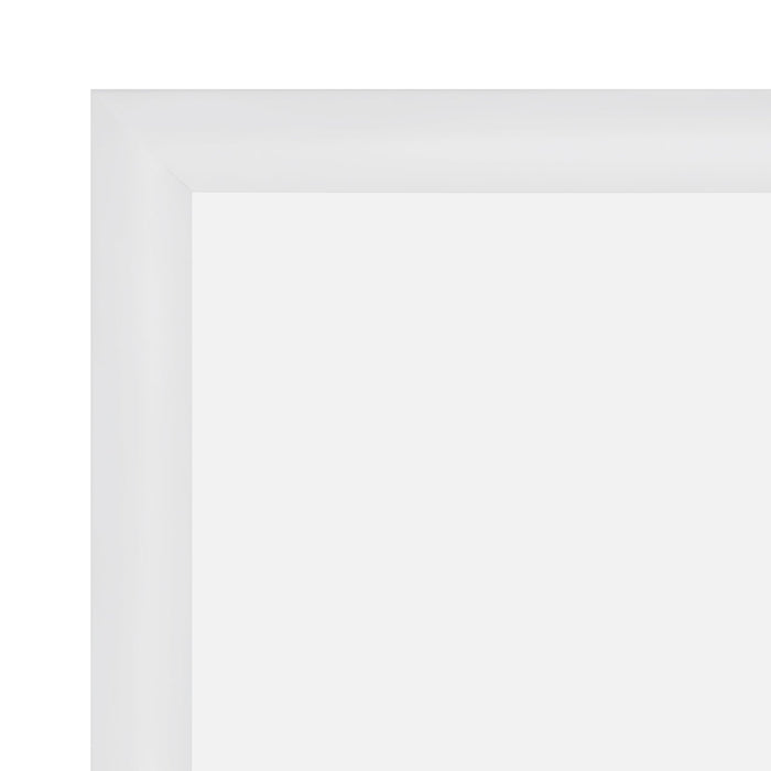 12x17 White SnapeZo® Snap Frame - 1.2" Profile
