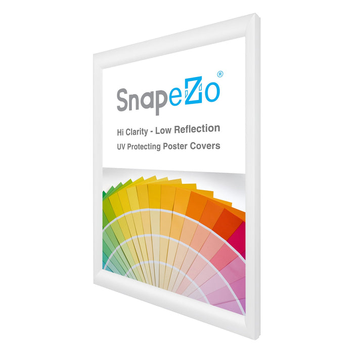 12x17 White SnapeZo® Snap Frame - 1.2" Profile