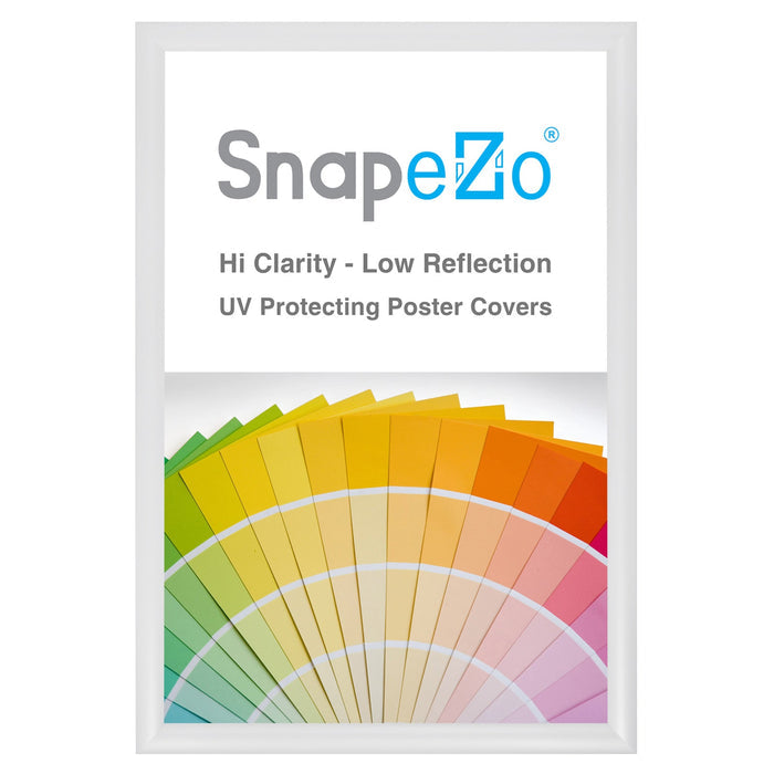 12x18 White SnapeZo® Snap Frame - 1.2" Profile