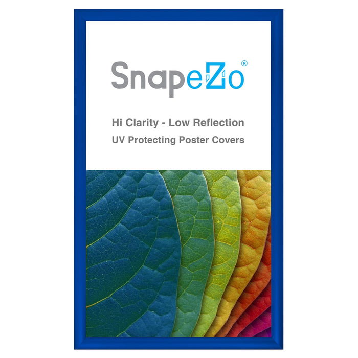 12x20 Blue SnapeZo® Snap Frame - 1.2" Profile