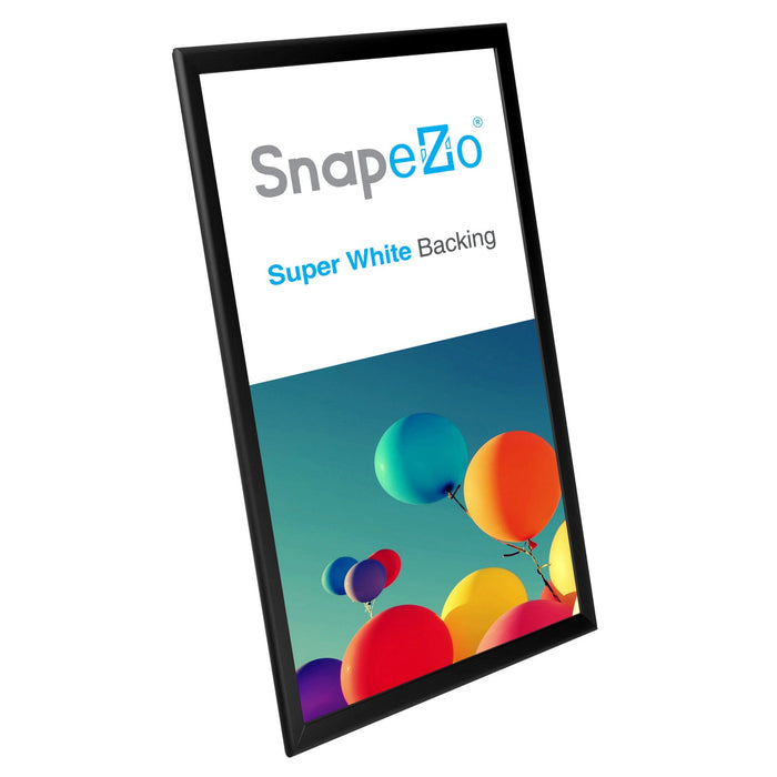 12x24 Black SnapeZo® Snap Frame - 1.25" Profile