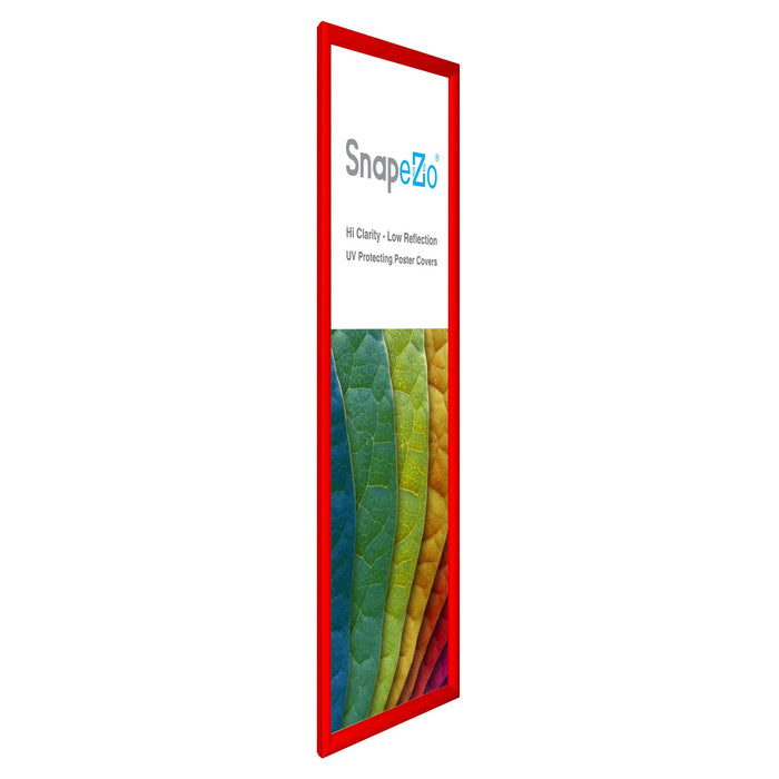 12x36 Red SnapeZo® Snap Frame - 1.2" Profile