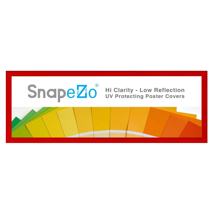 13.5x40 Red SnapeZo® Snap Frame - 1.2" Profile