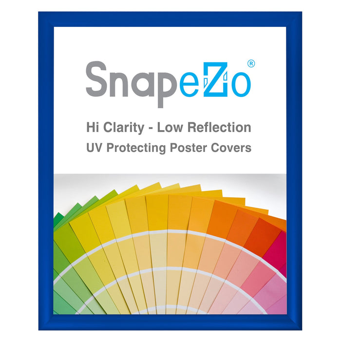 13x16 Blue SnapeZo® Snap Frame - 1.2" Profile