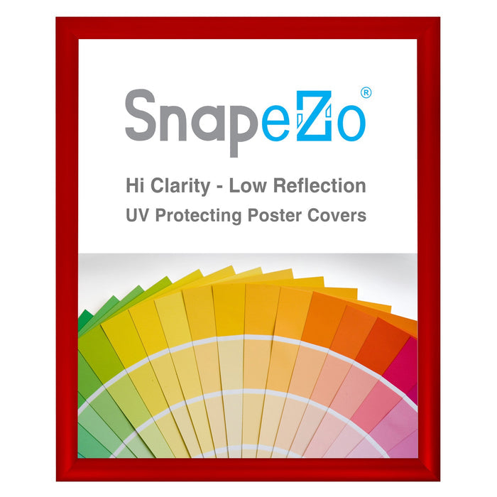 13x16 Red SnapeZo® Snap Frame - 1.2" Profile