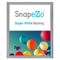 13x16 Silver SnapeZo® Snap Frame - 1.2" Profile