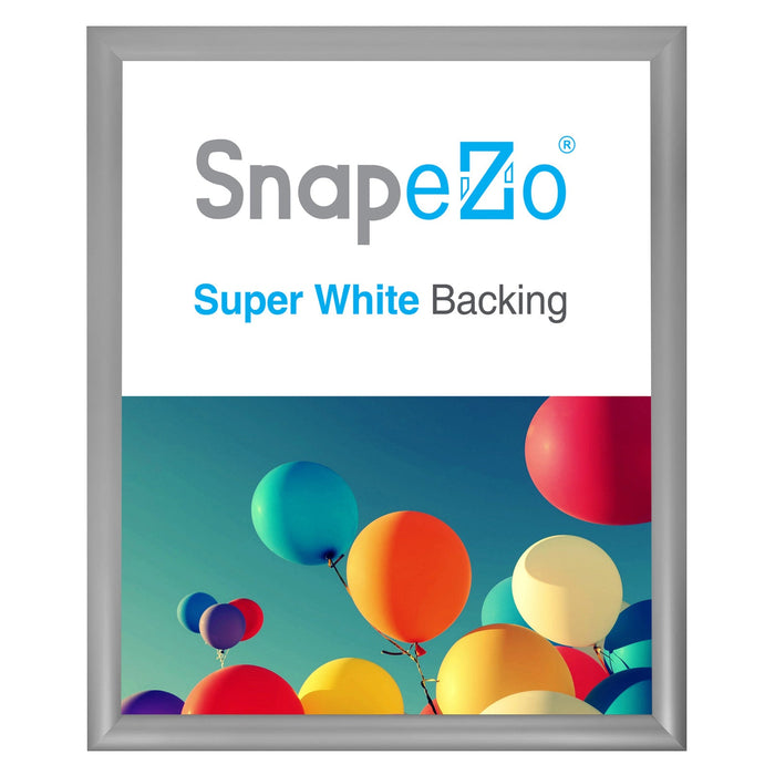13x16 Silver SnapeZo® Snap Frame - 1.2" Profile
