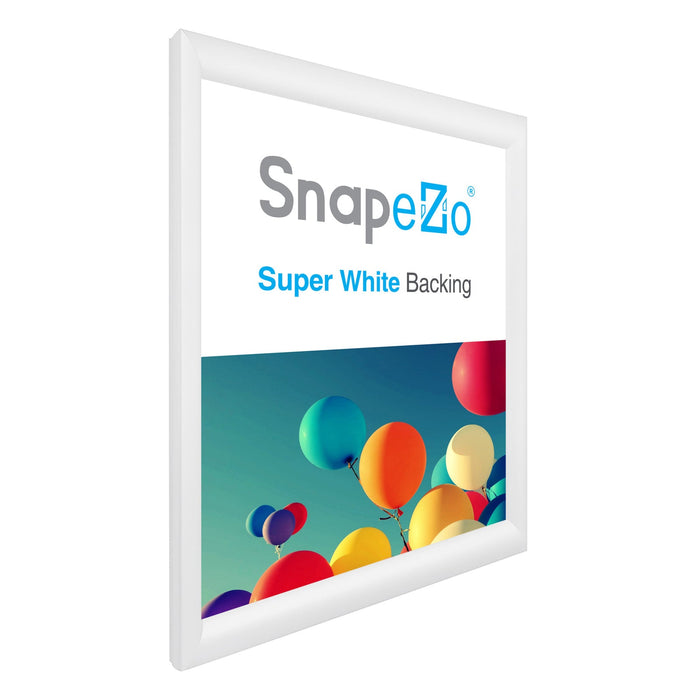 13x16 White SnapeZo® Snap Frame - 1.2" Profile