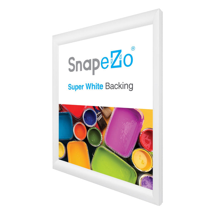 13x16 White SnapeZo® Snap Frame - 1.2" Profile