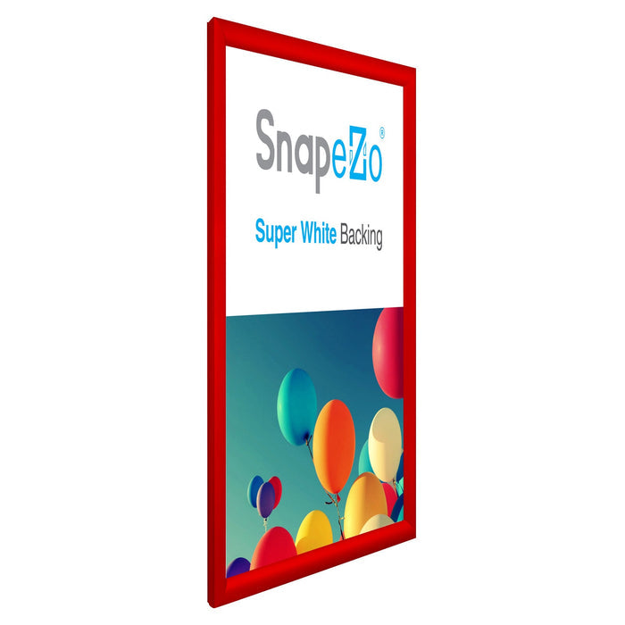 13x17 Red SnapeZo® Snap Frame - 1.2" Profile