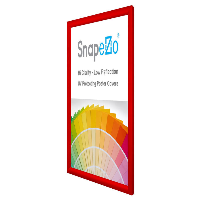 13x17 Red SnapeZo® Snap Frame - 1.2" Profile
