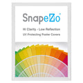 13x17 White SnapeZo® Snap Frame - 1.2" Profile