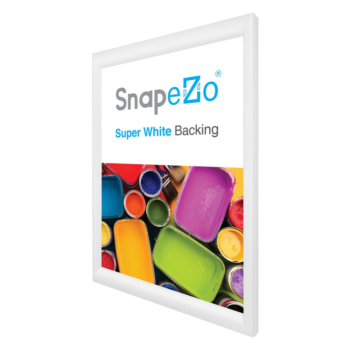 13x18 White SnapeZo® Snap Frame - 1.2" Profile
