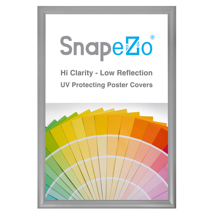 13x19 Silver SnapeZo® Snap Frame - 1.2" Profile