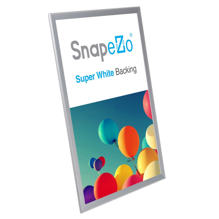 13x19 Silver SnapeZo® Snap Frame - 1.25" Profile