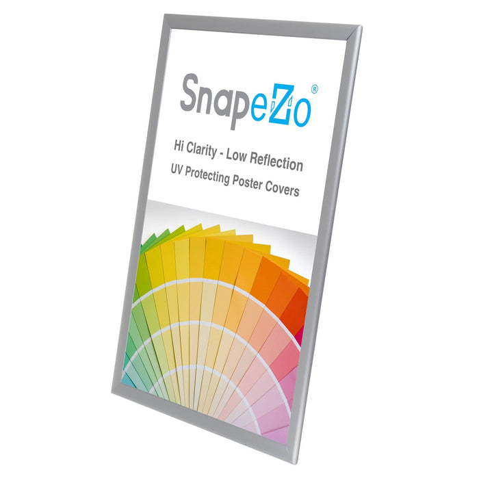 13x19 Silver SnapeZo® Snap Frame - 1.25" Profile