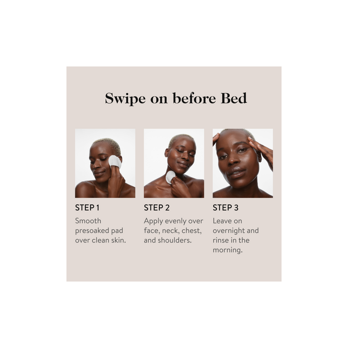 15% Glycolic Acid Overnight Glow Peel, 4 pack