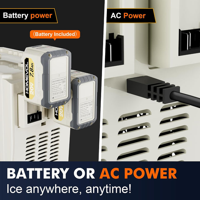 2-in-1 Countertop Ice Maker