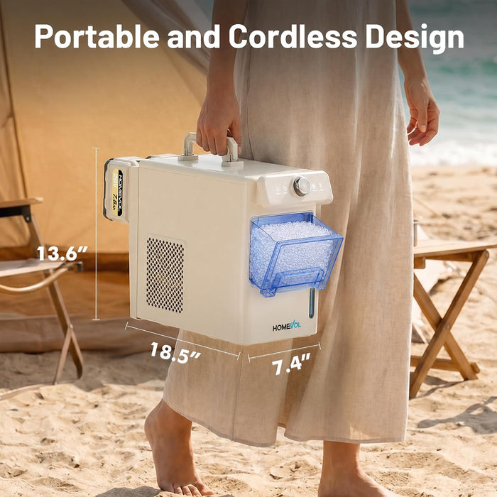 2-in-1 Countertop Ice Maker