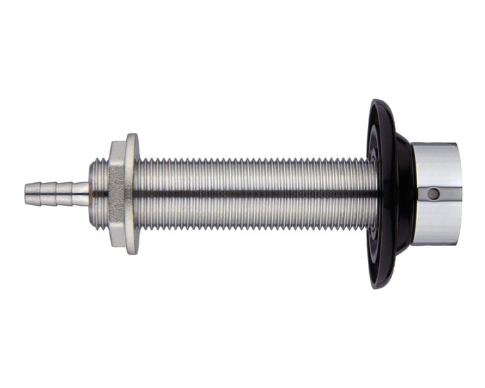 4.5" Draft Beer Nipple Shank Chrome 3/16 Bore