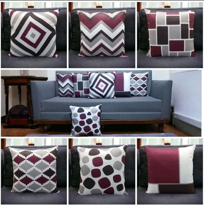 6 PCs Digital Printed Cushions Ds Cover 250 - Nishat Creative Store