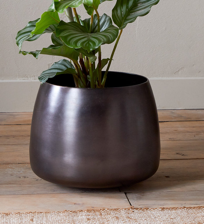 Aged Bronze Pot