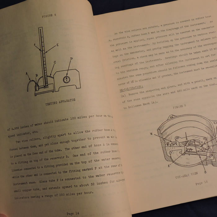 Aircraft Instruments and Their Maintenance Course Book, 1941