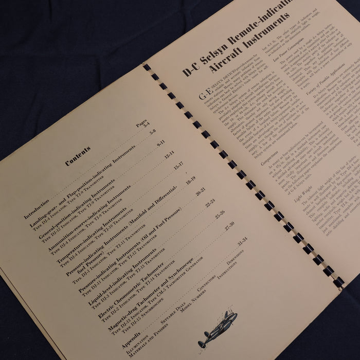 Aircraft Instruments Catalog, DC Selsyn Remote Indicating, 1941