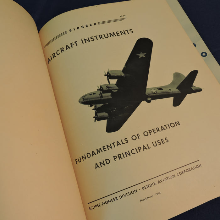 Aircraft Instruments Fundamental of Operation and Principal Uses 1943