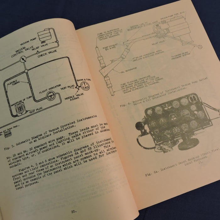 Aircraft Instruments Technical Instructions, Air Corps Technical School, 1939
