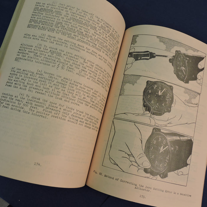 Aircraft Instruments Technical Instructions, Air Corps Technical School, 1939
