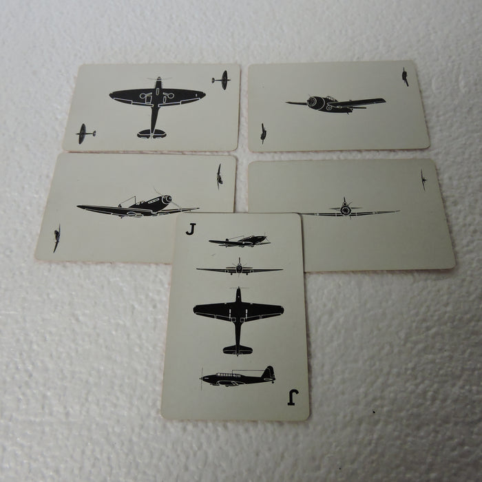 Aircraft Recognition Silhouette Cards, US Naval Aviation Training Division 1942