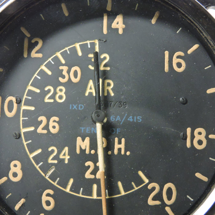 Airspeed Indicator 320 MPH Mk IXD Ref 6A/415 RAF