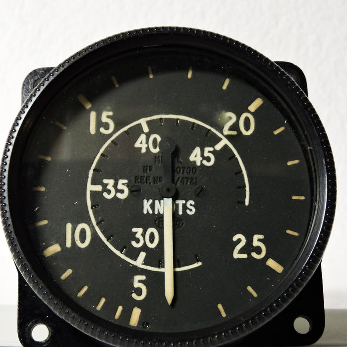 Airspeed Indicator 450+ Knots Mk 9L Ref 6A/4721 RAF
