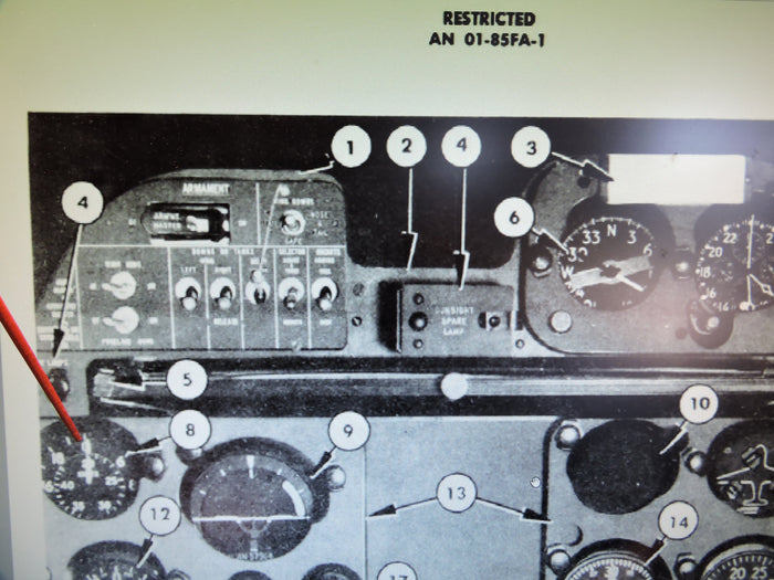 Airspeed Indicator F7F Tigercat & AD-2 Skyraider USNavy R88-I-350-25 500 Knots