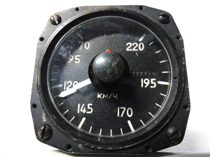 Airspeed Instrument, Soviet/Russian, Unknown function, Cold War-era