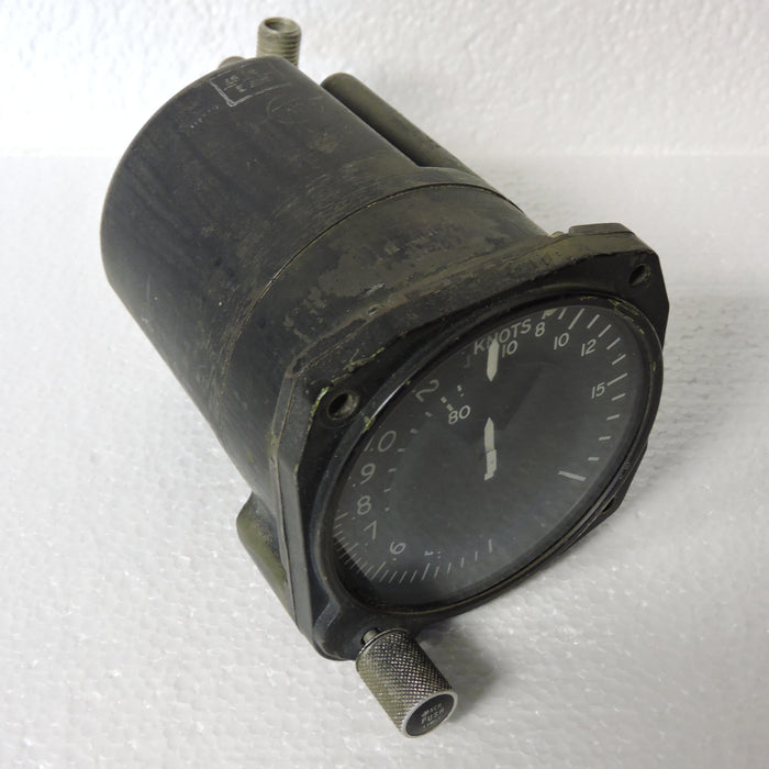Airspeed / Mach Speed Indicator, 80-850 Knots, 0.4-2.5 Mach, F-8 Crusader